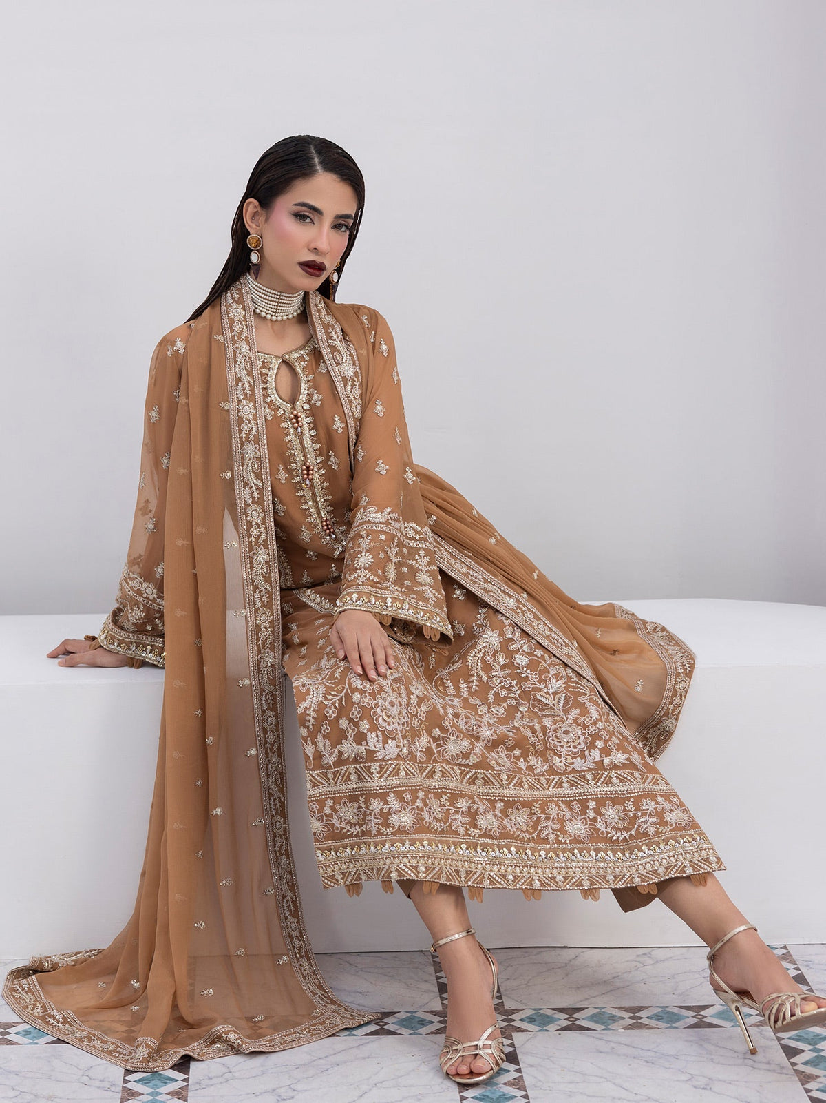 Gulaal | Maeri Luxury Chiffon 26 | Mirage, image 4