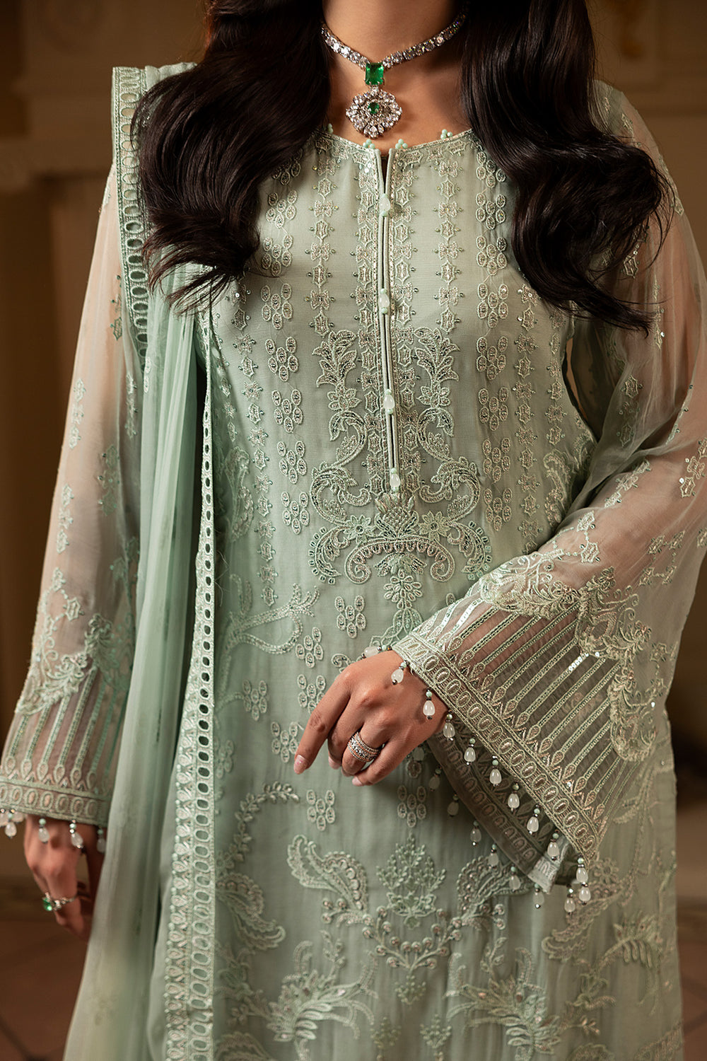 Lavish Premium | Ashnae Formals | Sage Mist-5