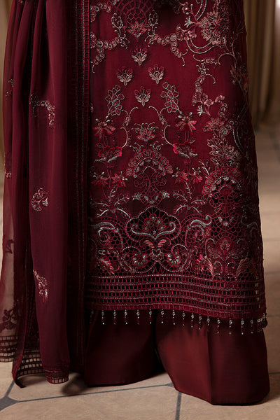 Lavish Premium | Ashnae Formals | Burgundy Veil