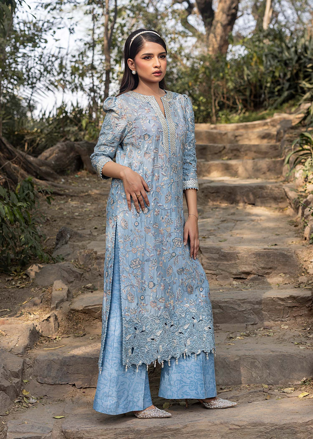 HSY | Summer Edit | Ezure -  HSY Ladies Clothes - Original Designer Dress - House of Maryam