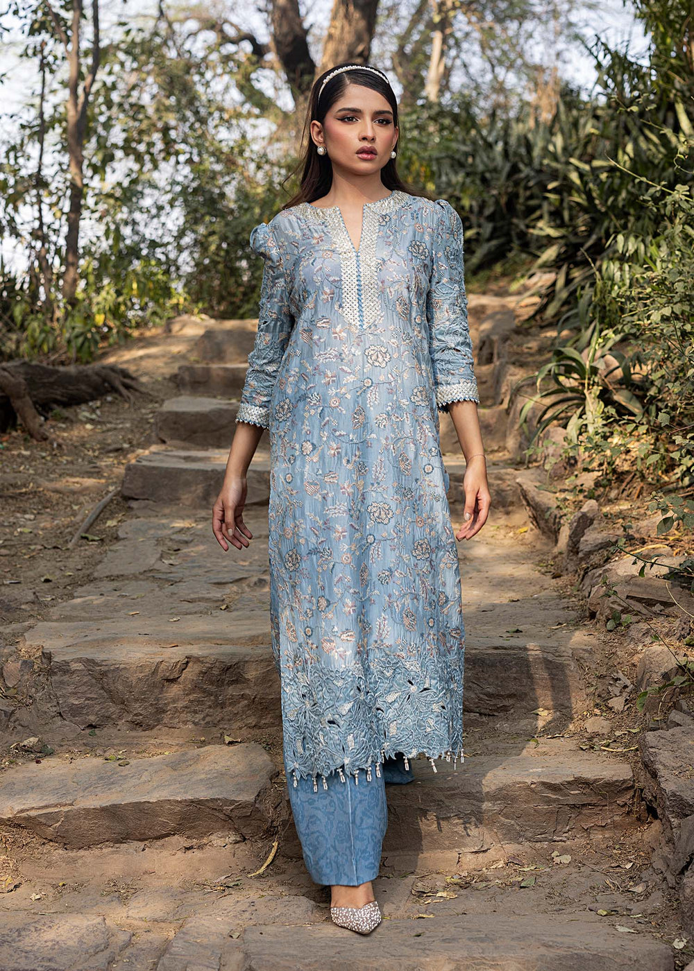 HSY | Summer Edit | Ezure -  HSY Ladies Clothes - Original Designer Dress - House of Maryam