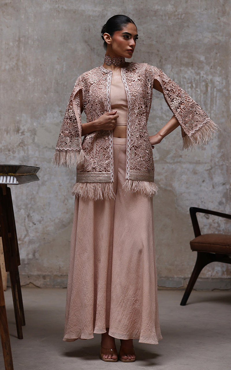 Threads and Motifs | Formal Dresses 25 | Organza Embroidered Jacket With Inner -  Threads and Motifs Ladies Clothes - Original Designer Dress - House of Maryam