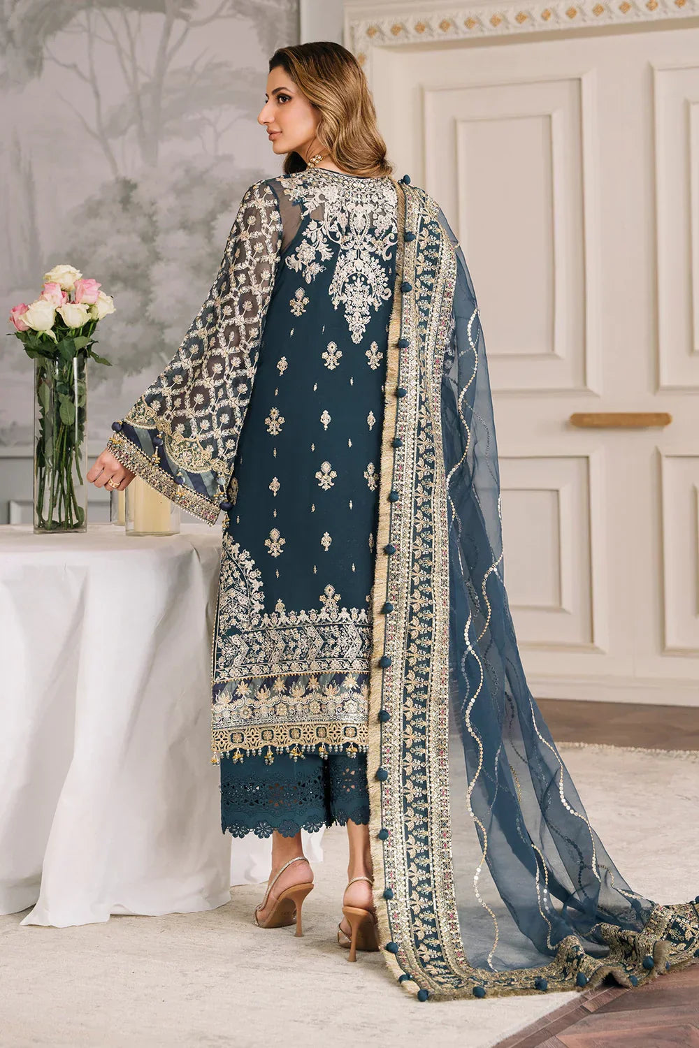 Baroque | Chantelle Embroidered Collection | CH12-01 by Designer Baroque - House of Maryam - Pakistani Designer Ethnic Wear in {{ shop.shopifyCountryName }}