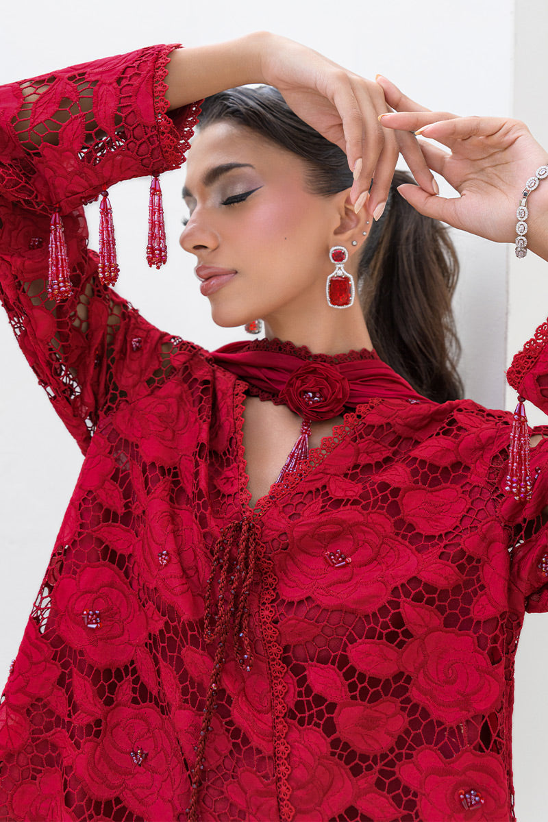 Chic Ophicial | Aarzu Luxe Pret | Red Radiance, image 5