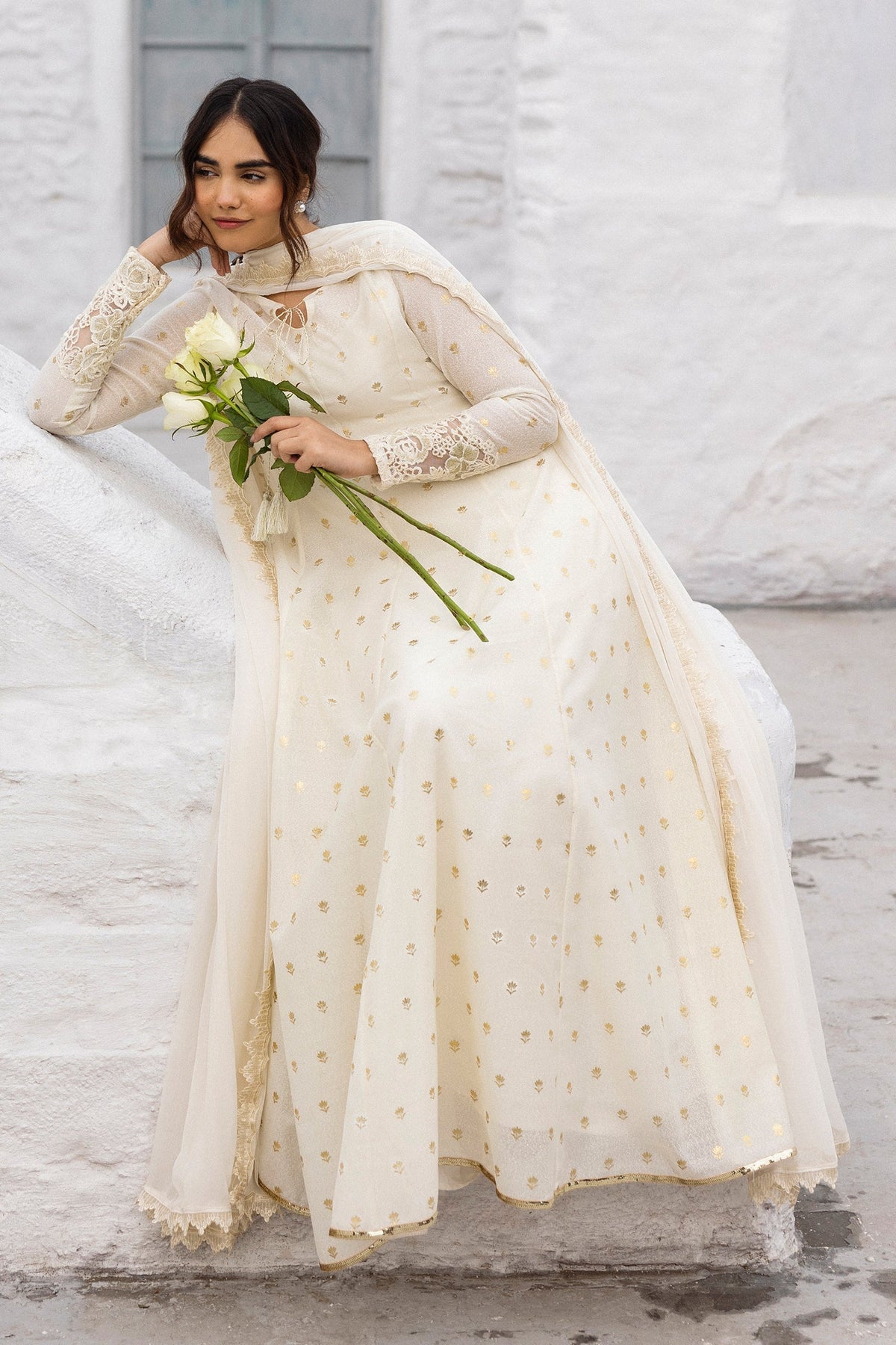 Erum Khan | Ramadan Edition | Hoor -  Erum Khan Ladies Clothes - Original Designer Dress - House of Maryam