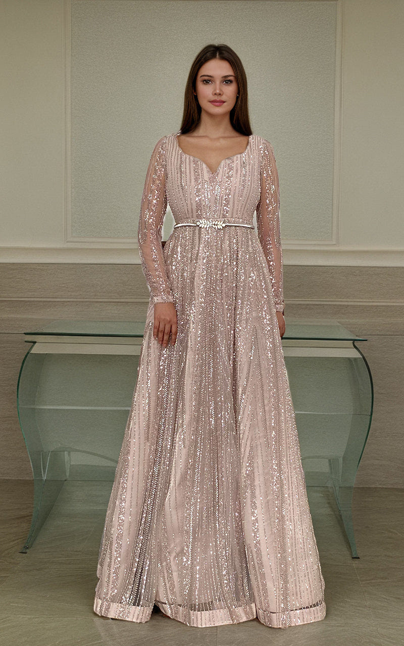 Threads and Motifs | Formal Dresses 25 | Net Embroidered Maxi -  Threads and Motifs Ladies Clothes - Original Designer Dress - House of Maryam