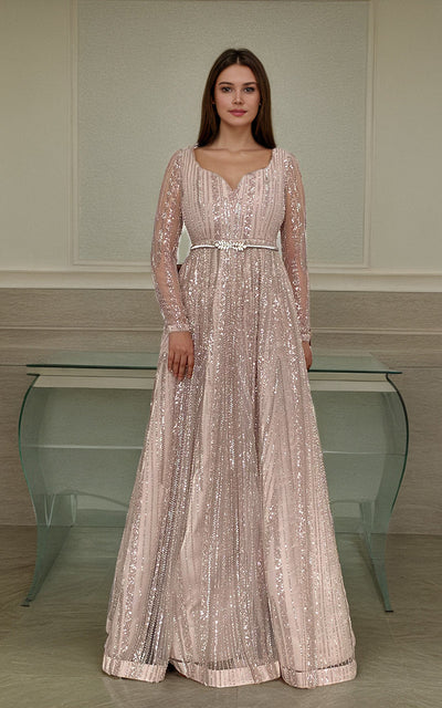 Threads and Motifs | Formal Dresses 25 | Net Embroidered Maxi -  Threads and Motifs Ladies Clothes - Original Designer Dress - House of Maryam