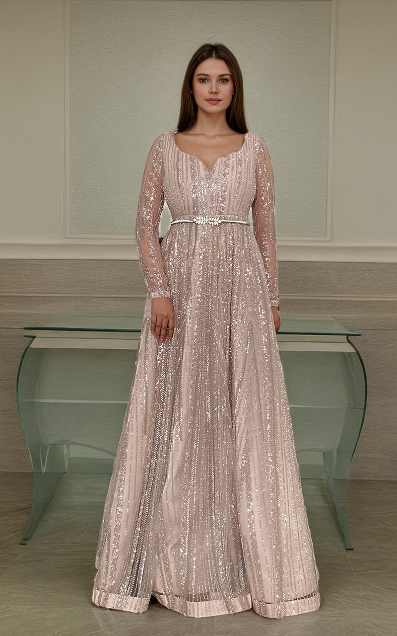 Threads and Motifs | Formal Dresses 25 | Net Embroidered Maxi -  Threads and Motifs Ladies Clothes - Original Designer Dress - House of Maryam