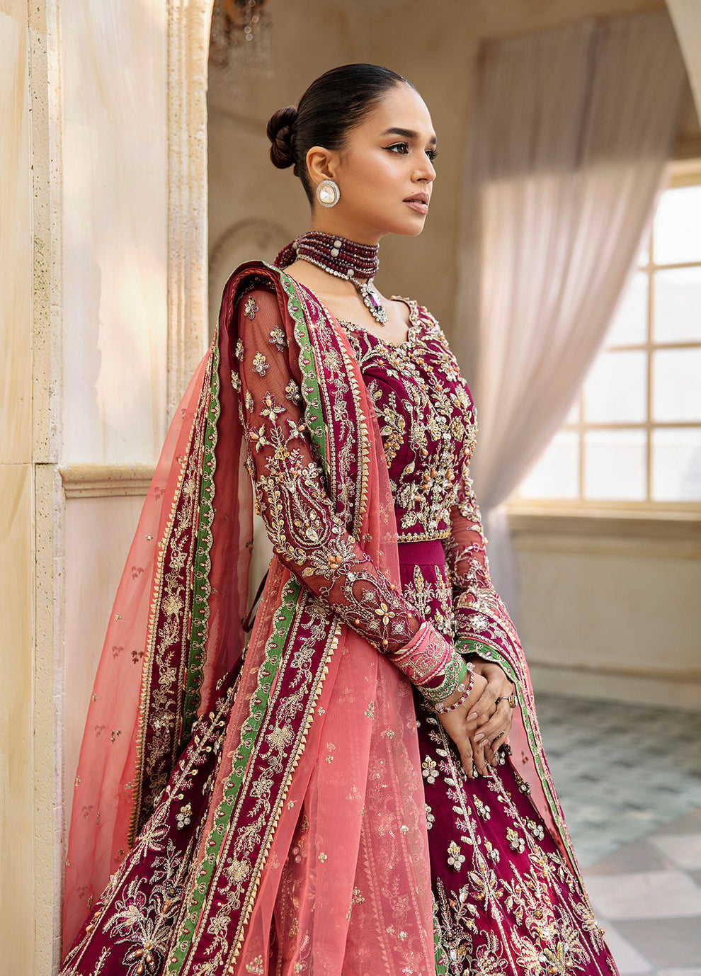 Gulaal | Wedding Formals | Ashmiza GL-WS-23V1-36 -  Gulaal Bridal - Original Designer Dress - House of Maryam