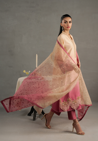Zarqash | Silk Edit | ZQS 002 Rosèa -  Zarqash Ladies Clothes - Original Designer Dress - House of Maryam