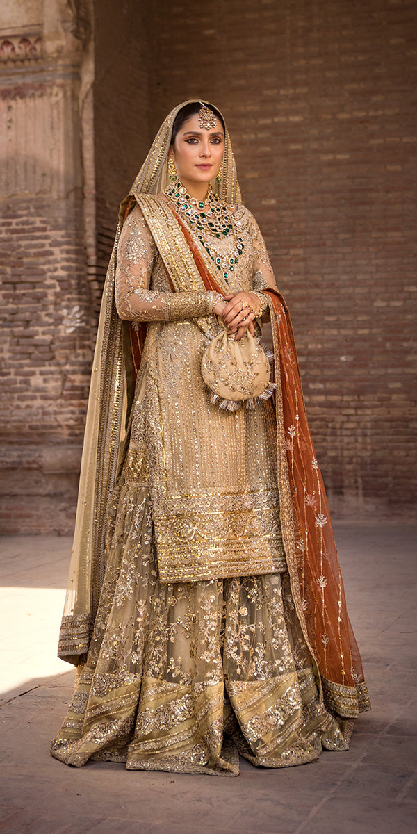 Erum Khan | Jahan Wedding Formals | FARIDA by Designer Erum Khan - House of Maryam - Pakistani Designer Ethnic Wear in {{ shop.shopifyCountryName }}