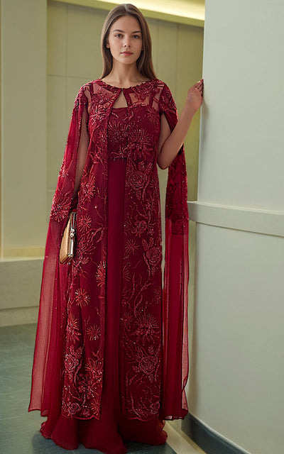 Threads and Motifs | Formal Dresses 25 | Embroidered Jacket With Tube And Skirt -  Threads and Motifs Ladies Clothes - Original Designer Dress - House of Maryam