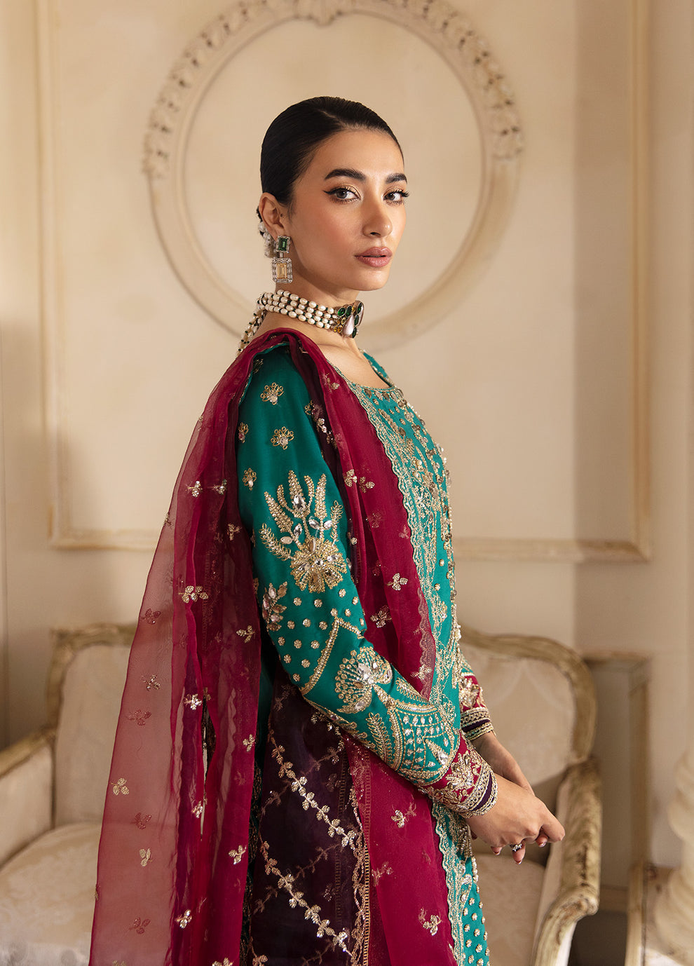 Gulaal | Wedding Formals | Amirah GL-WS-23V1-40 by Designer Gulaal - House of Maryam - Pakistani Designer Ethnic Wear in {{ shop.shopifyCountryName }}