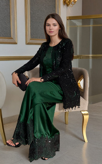 Threads and Motifs | Formal Dresses 25 | Embroidered Jacket -  Threads and Motifs Ladies Clothes - Original Designer Dress - House of Maryam