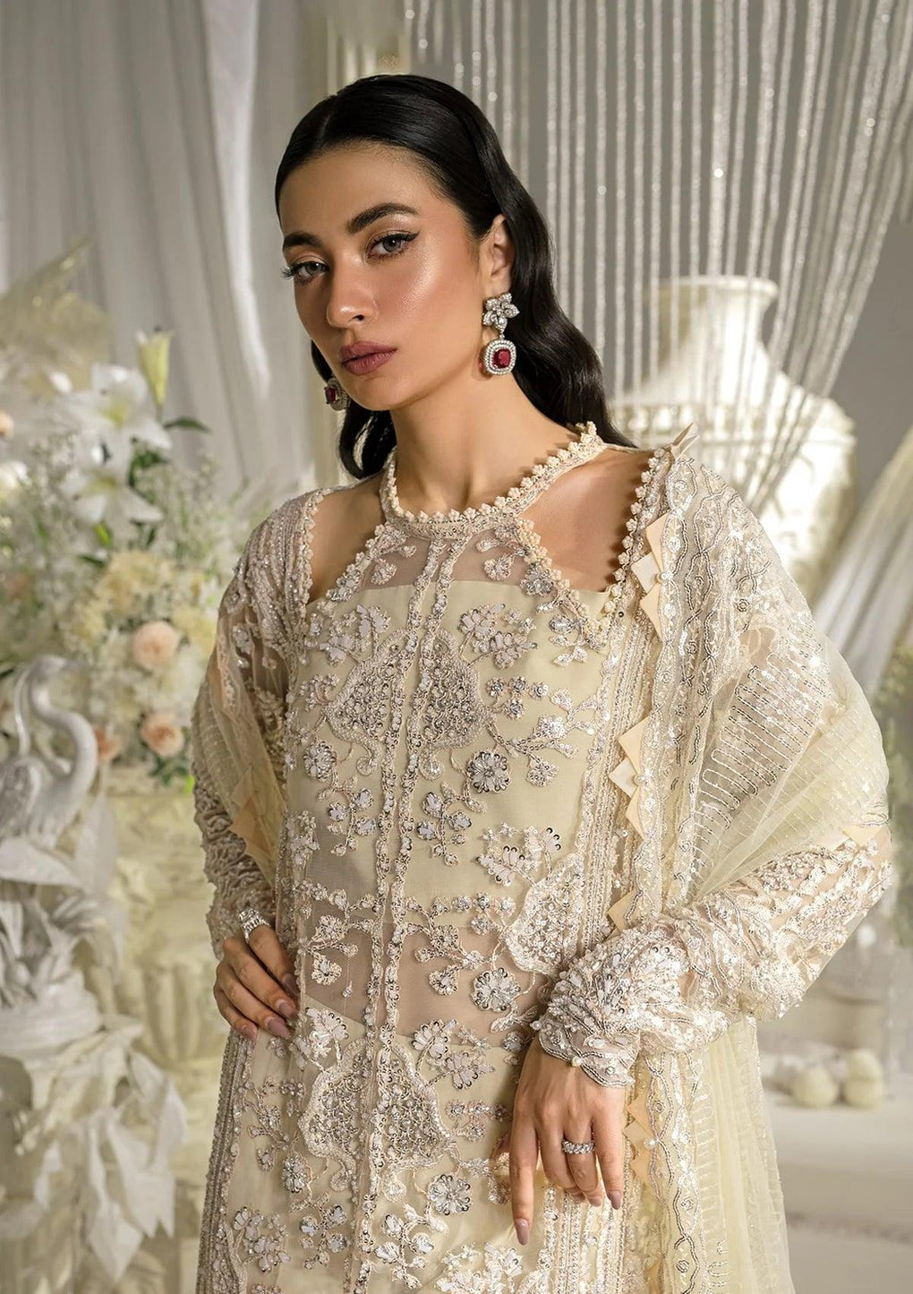 Elaf Premium | Evara Formals 24 | EFE-01 AURA -  Elaf Premium The Formal Exhibit - Original Designer Dress - House of Maryam