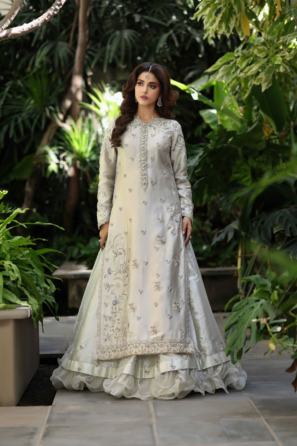 Wahaj M Khan | Nur Festive | Ash Grey Sheesha Nur outfit, image 7