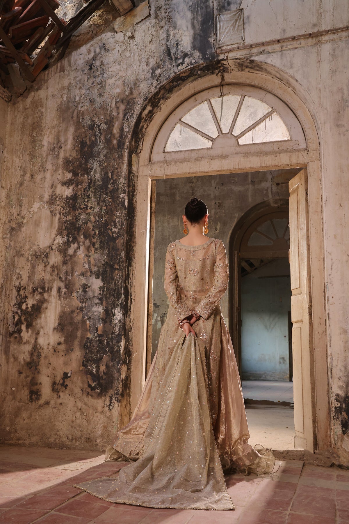 Wahaj M Khan | Banno Wedding Formals | Ivory Elan Bano Outfit, image 3