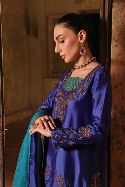 Wahaj M Khan | Banno Wedding Formals | Shalwar pant silk set