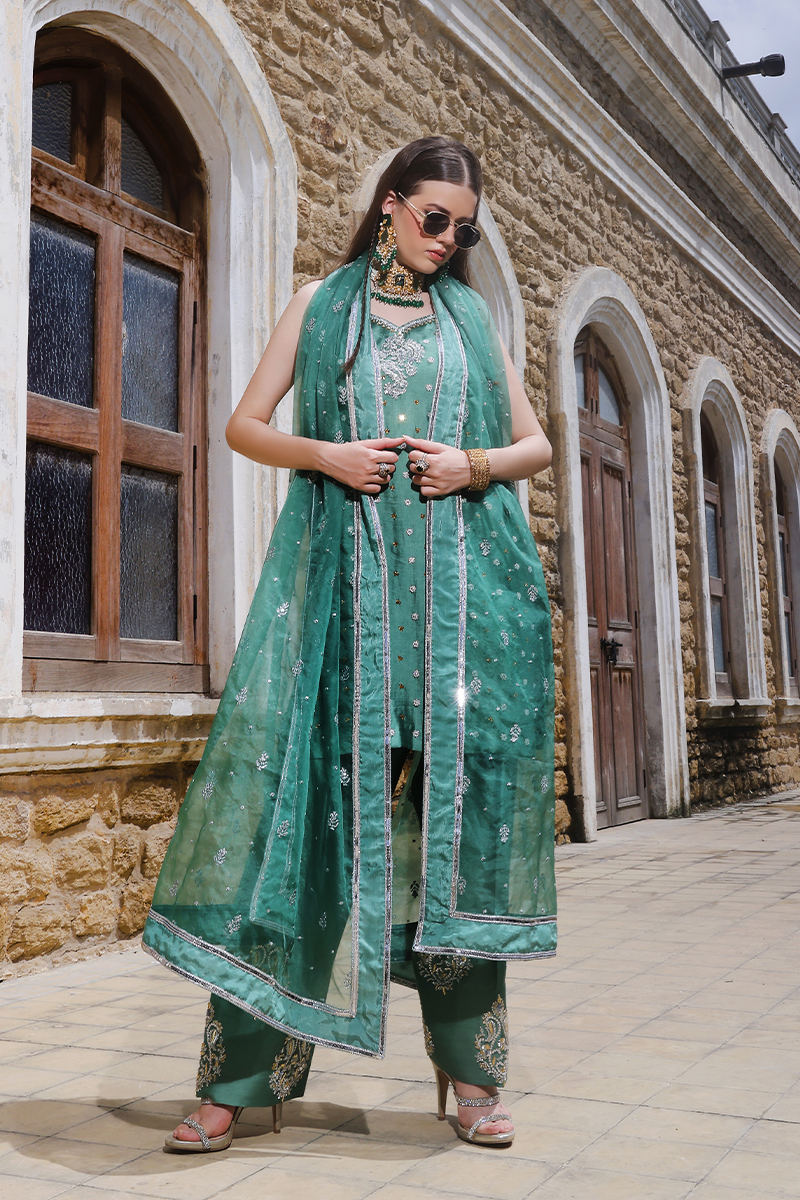 Mona Imran | Dilzaib Formals | Romesa -  Mona Imran Ladies Clothes - Original Designer Dress - House of Maryam