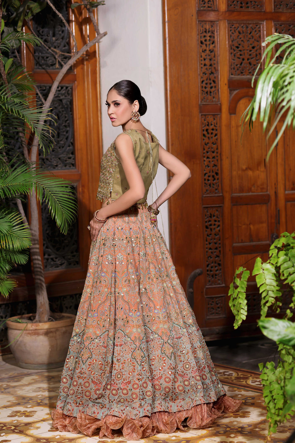 Wahaj M Khan | Nur Festive | Peach Dhani Suroor-e-Saba LS, image 2