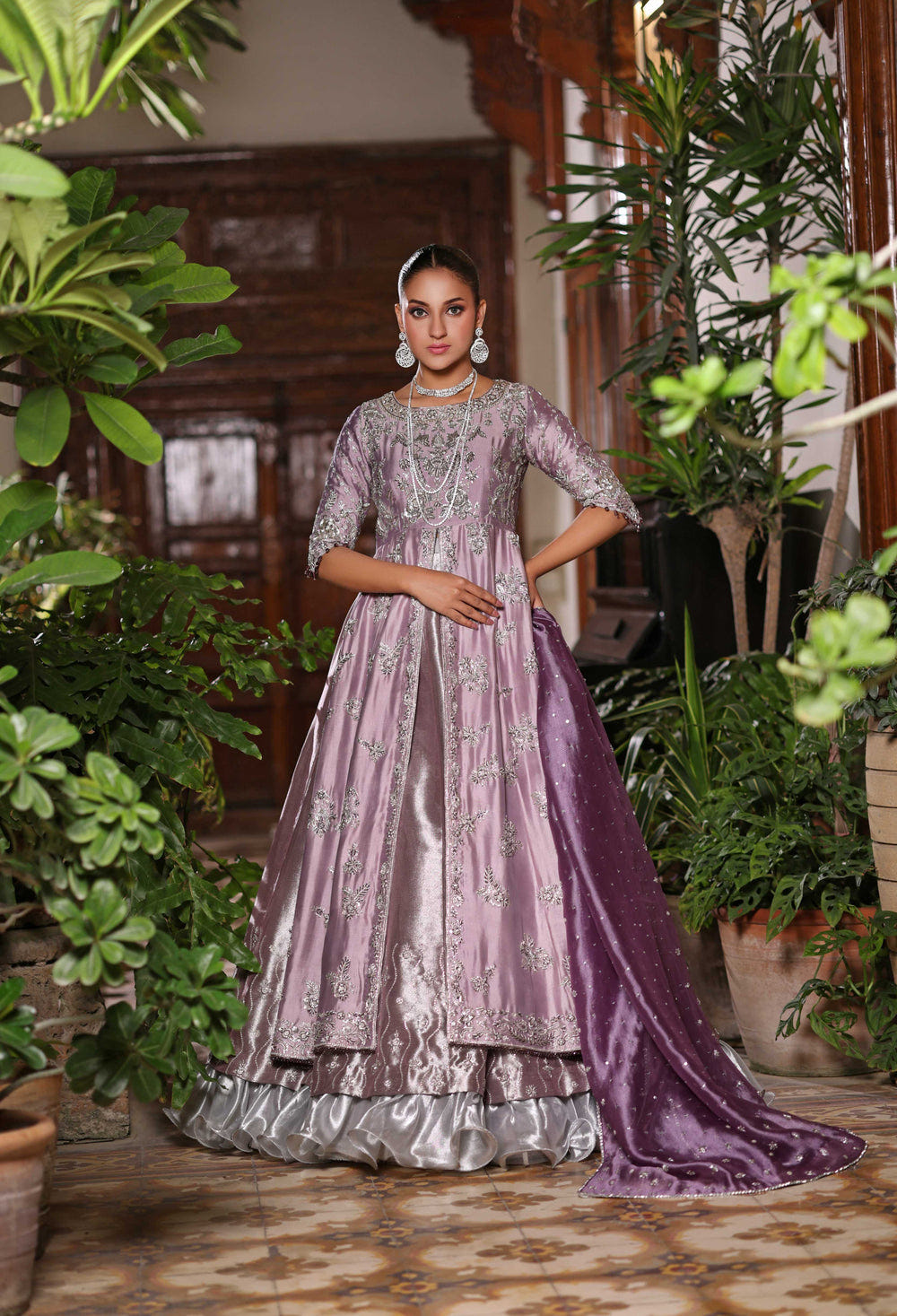 Wahaj M Khan | Nur Festive | Nur-e-Lilac Lehnga JS