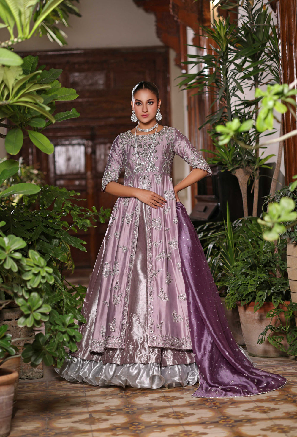 Wahaj M Khan | Nur Festive | Nur-e-Lilac Lehnga JS