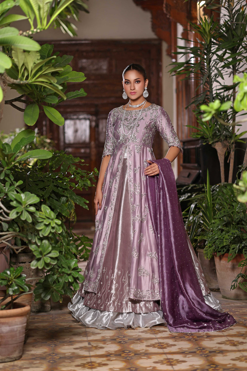 Wahaj M Khan | Nur Festive | Nur-e-Lilac Lehnga JS, image 5