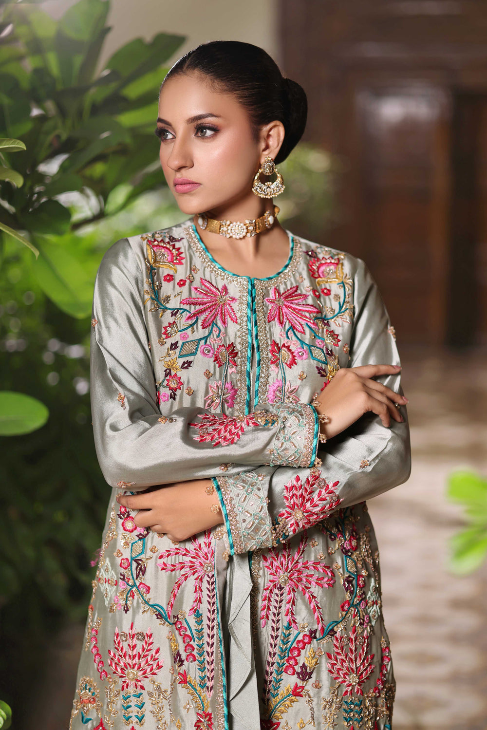 Wahaj M Khan | Nur Festive | Mint Jacket Nur Set-3