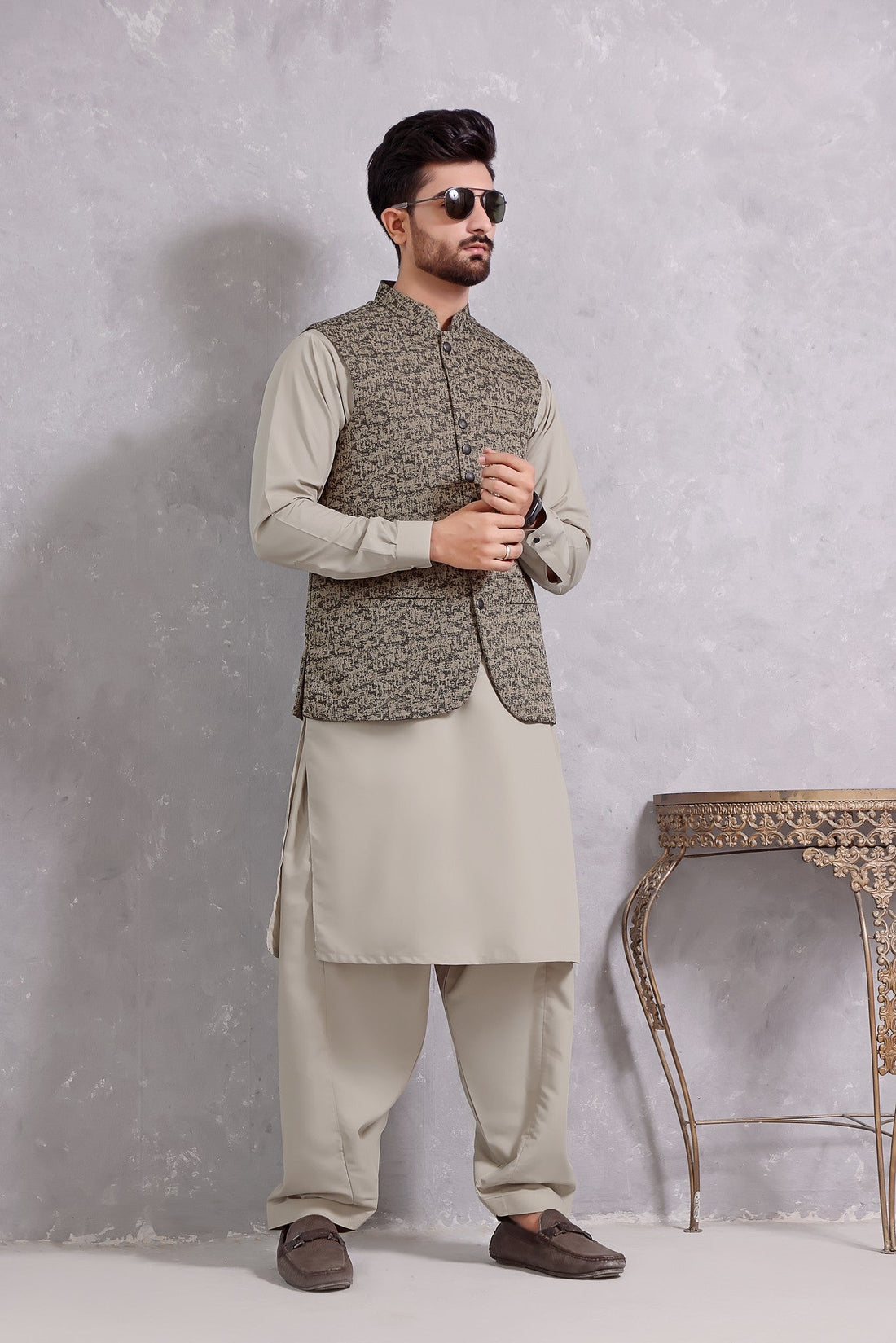 TGM | Men Fancy Wedding | Iceberg Green (3 Piece)