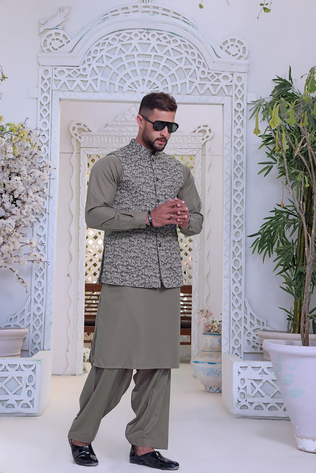 TGM | Men Fancy Wedding | Hunter Green (3 Piece)