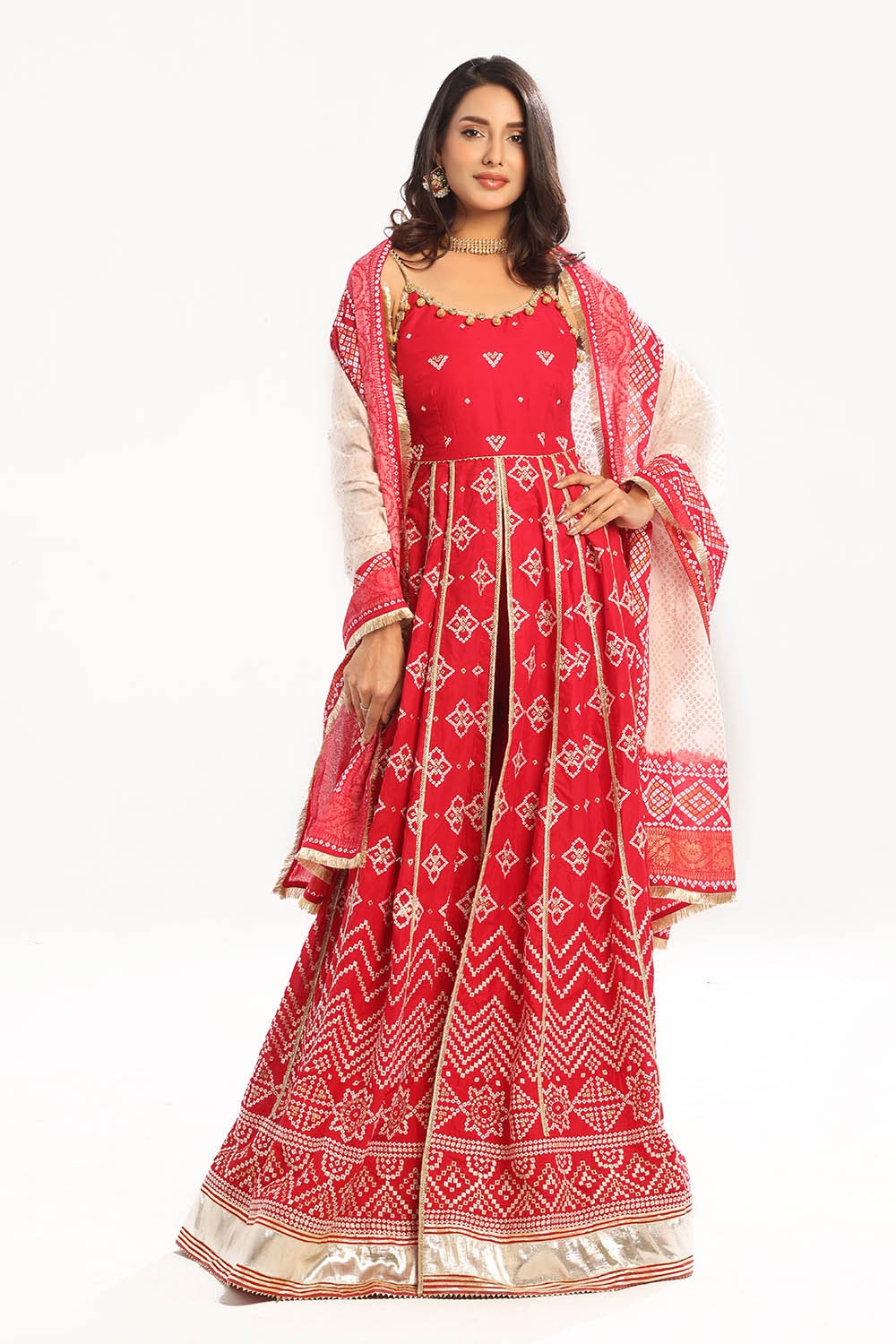 Gul Ahmed | Chunri Lawn 25 | CL-52442 -  Gul Ahmed Ladies Clothes - Original Designer Dress - House of Maryam