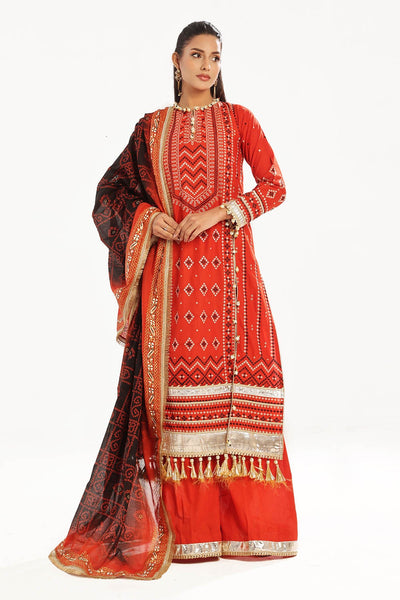 Gul Ahmed | Chunri Lawn 25 | CL-52443 -  Gul Ahmed Ladies Clothes - Original Designer Dress - House of Maryam
