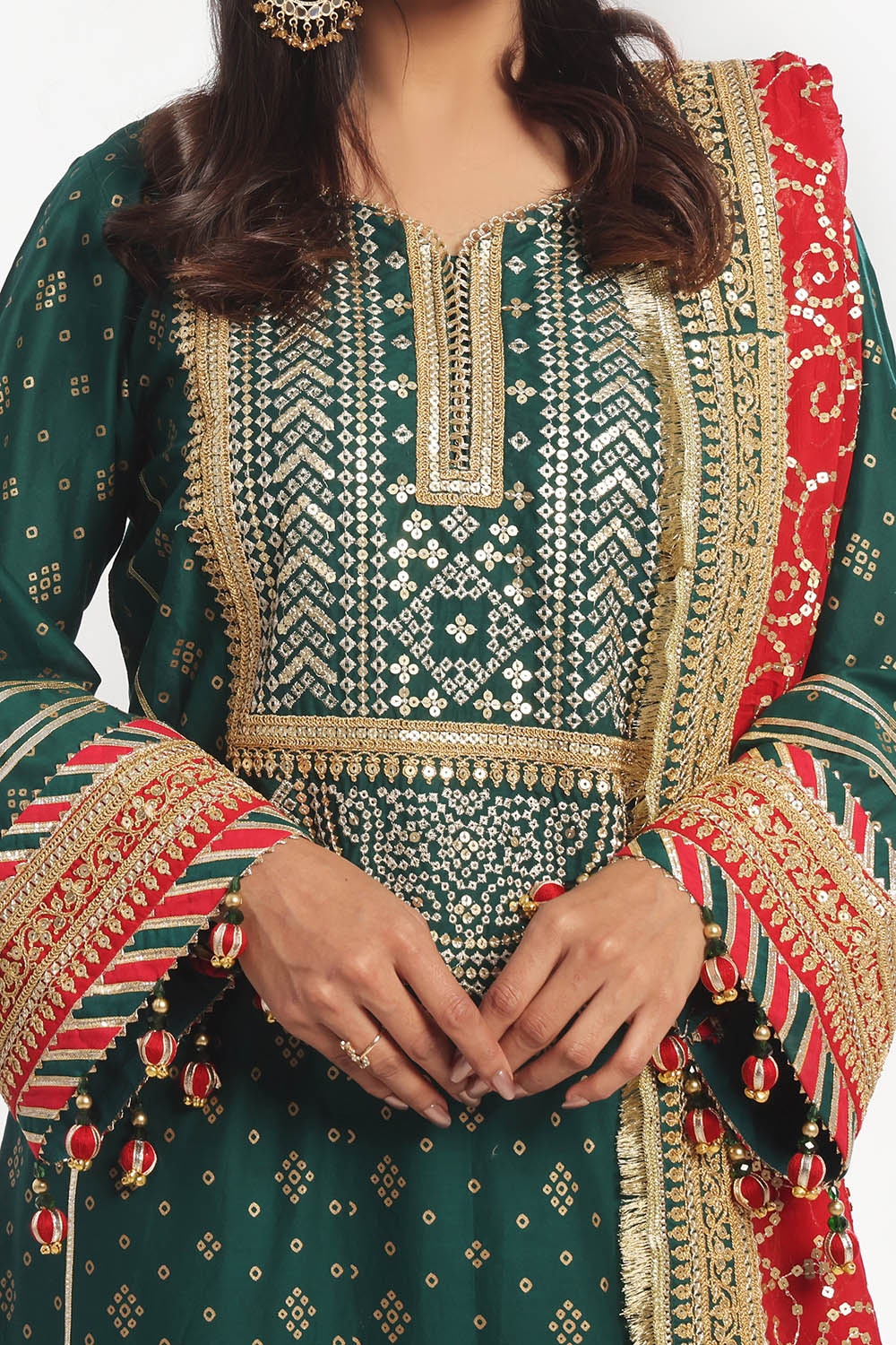 Gul Ahmed | Chunri Lawn 25 | BM-52024 -  Gul Ahmed Ladies Clothes - Original Designer Dress - House of Maryam