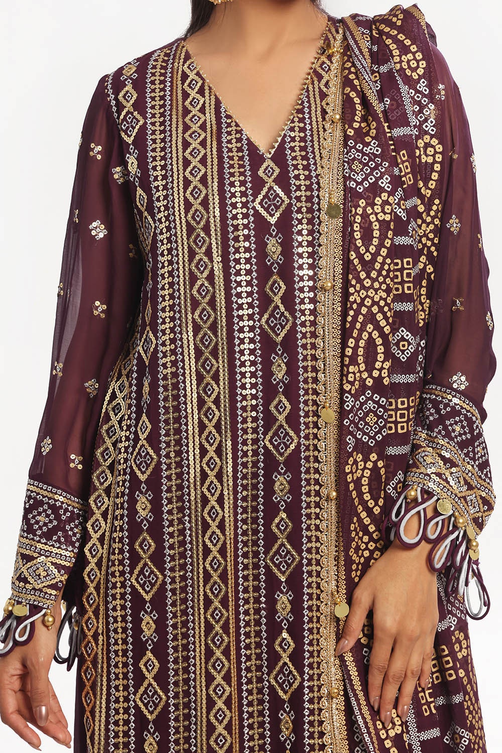 Gul Ahmed | Chunri Lawn 25 | BM-52023 -  Gul Ahmed Ladies Clothes - Original Designer Dress - House of Maryam