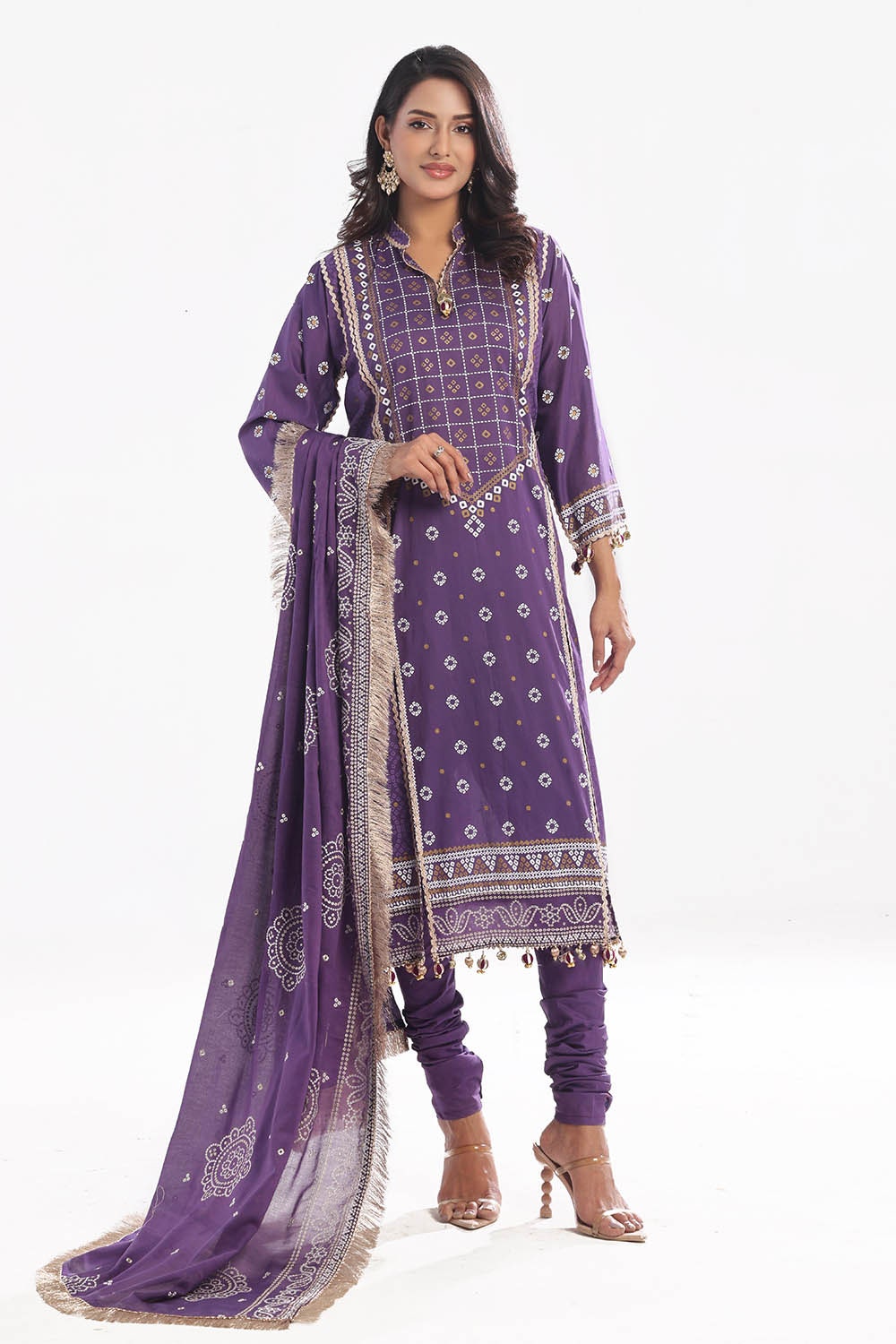 Gul Ahmed | Chunri Lawn 25 | CL-52169 -  Gul Ahmed Ladies Clothes - Original Designer Dress - House of Maryam