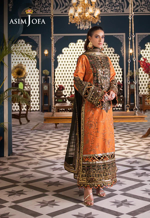 Asim Jofa | Fasana e Ishq Eid Luxury Lawn | AJFI-24