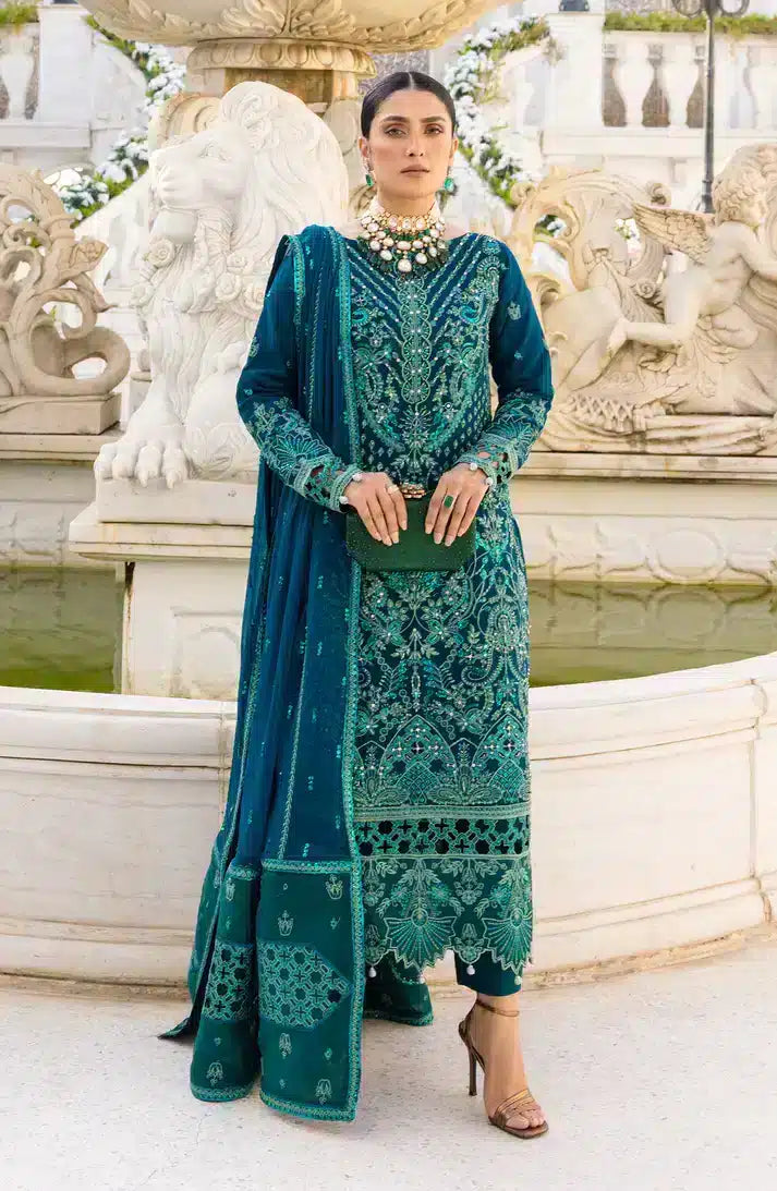 Emaan Adeel | Zimal Luxury Formals 23 | ZM 04 NOORI by Designer Emaan Adeel - House of Maryam - Pakistani Designer Ethnic Wear in {{ shop.shopifyCountryName }}