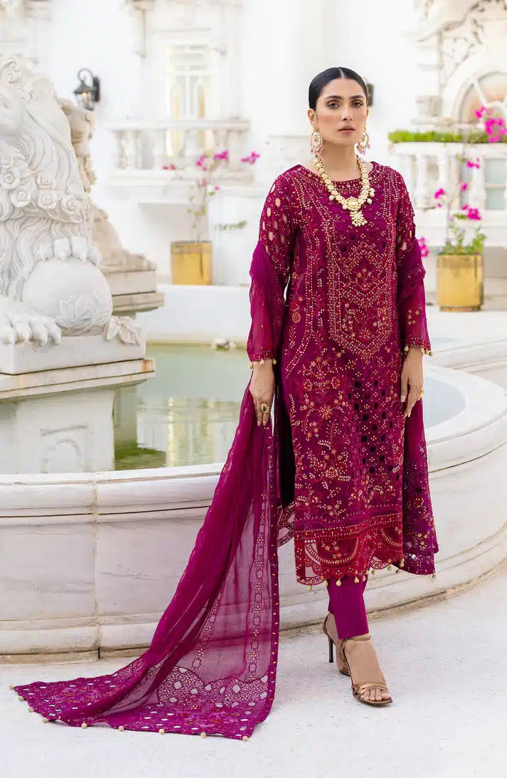 Emaan Adeel | Zimal Luxury Formals 23 | ZM 01 MUSHQ by Designer Emaan Adeel - House of Maryam - Pakistani Designer Ethnic Wear in {{ shop.shopifyCountryName }}