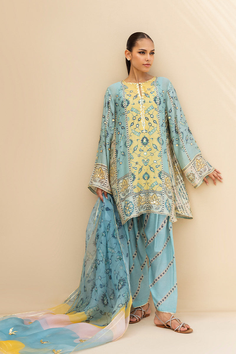 Sania Maskatiya | Mirra Luxury Pret 25 | Aiva (B) -  Sania Maskatiya Ladies Clothes - Original Designer Dress - House of Maryam