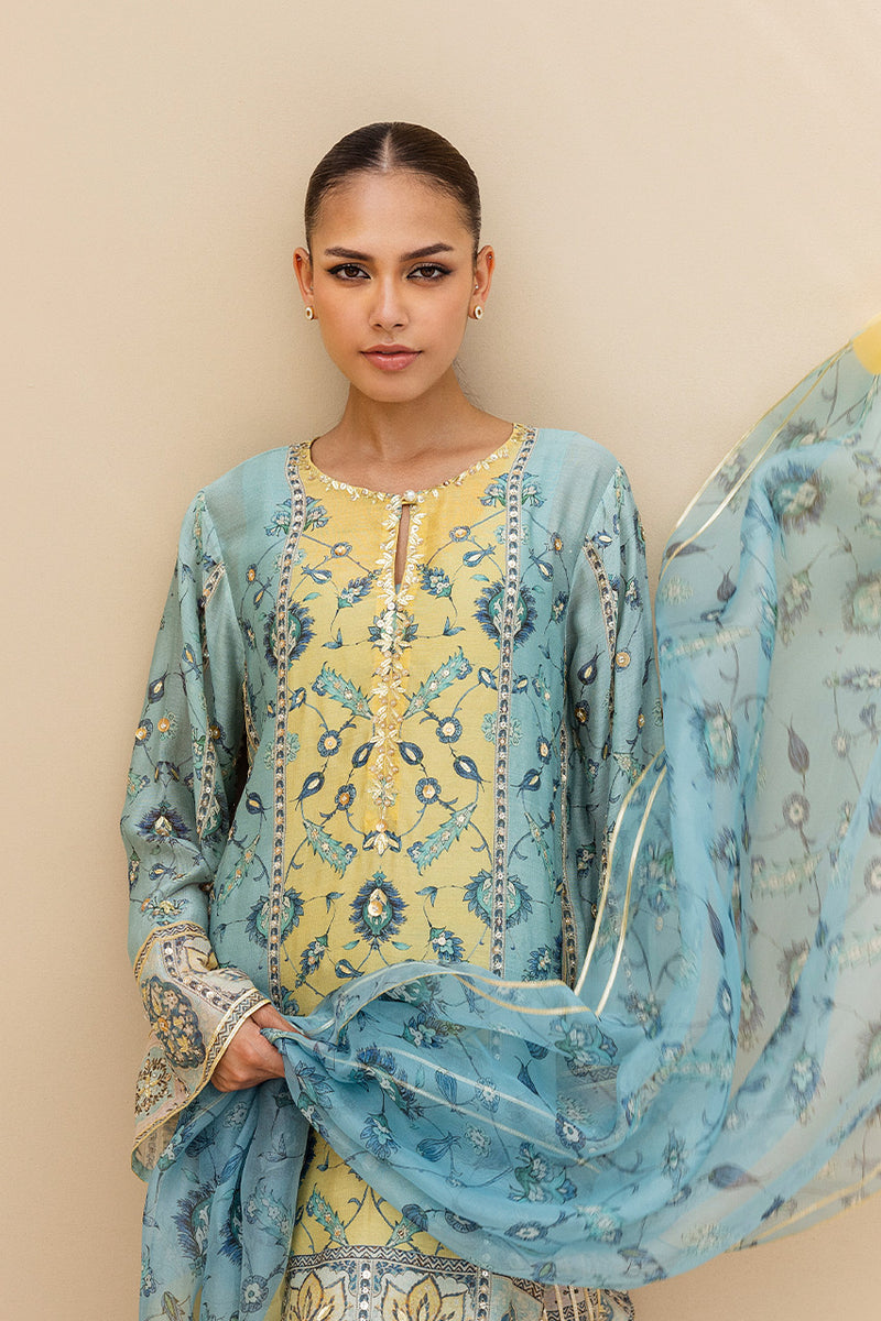 Sania Maskatiya | Mirra Luxury Pret 25 | Aiva (B) -  Sania Maskatiya Ladies Clothes - Original Designer Dress - House of Maryam
