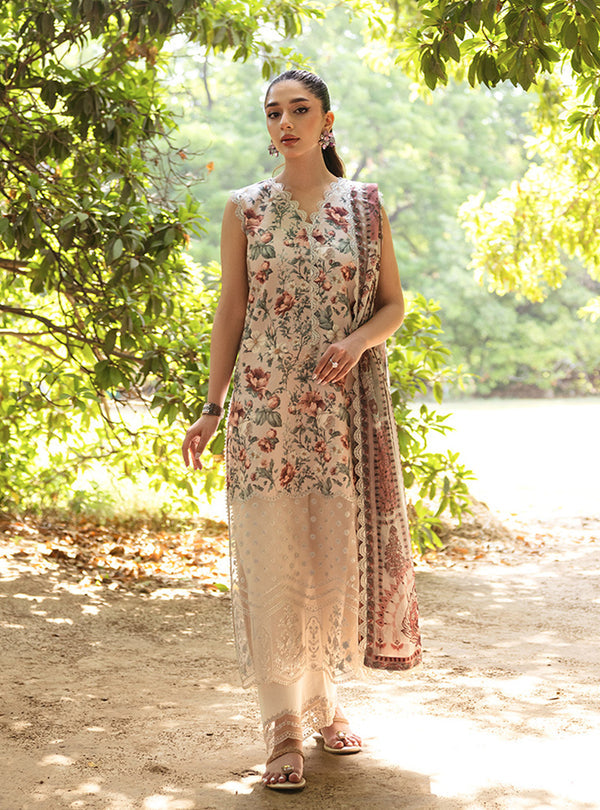 Zainab Chottani | Tahra Lawn 24 | SAMAHA - D 5B -  Zainab Chottani Luxury - Original Designer Dress - House of Maryam