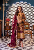 Asim Jofa | Fasana e Ishq Eid Luxury Lawn | AJFI-03 by Designer Asim Jofa - House of Maryam - Pakistani Designer Ethnic Wear in {{ shop.shopifyCountryName }}