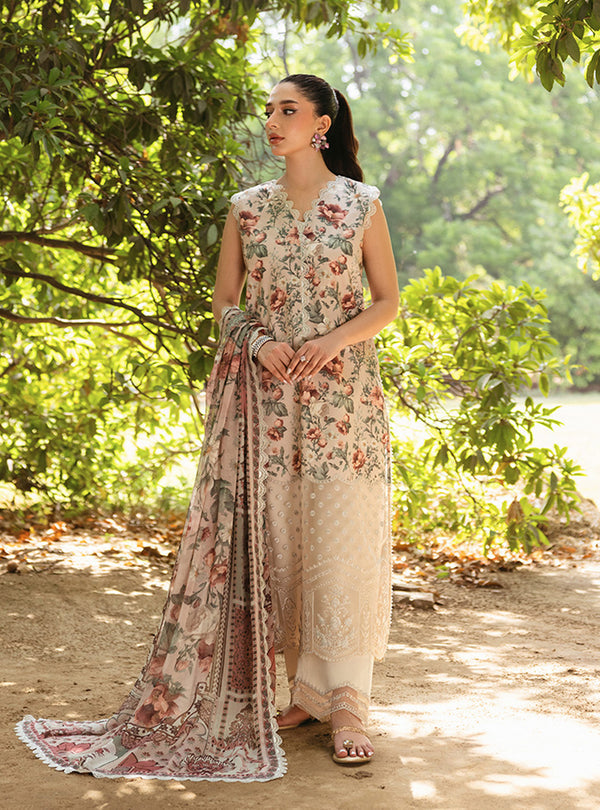 Zainab Chottani | Tahra Lawn 24 | SAMAHA - D 5B -  Zainab Chottani Luxury - Original Designer Dress - House of Maryam