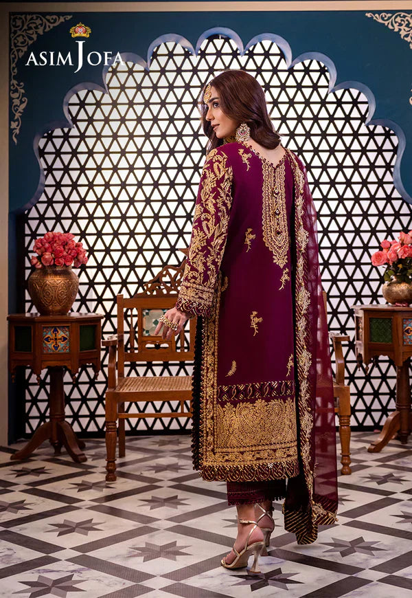 Asim Jofa | Fasana e Ishq Eid Luxury Lawn | AJFI-03