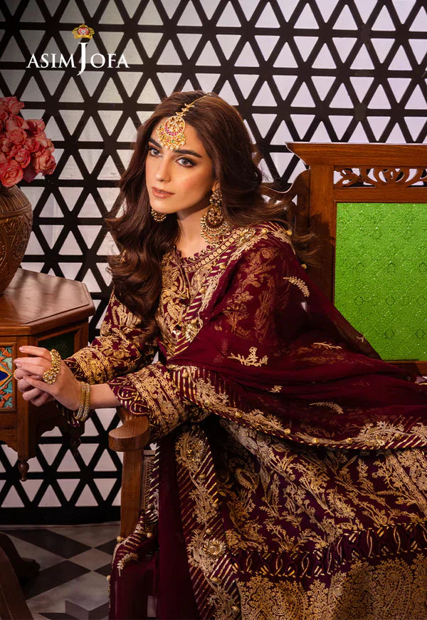 Asim Jofa | Fasana e Ishq Eid Luxury Lawn | AJFI-03