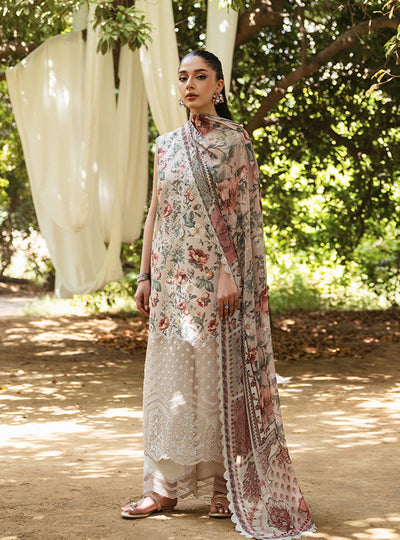 Zainab Chottani | Tahra Lawn 24 | SAMAHA - D 5B -  Zainab Chottani Luxury - Original Designer Dress - House of Maryam