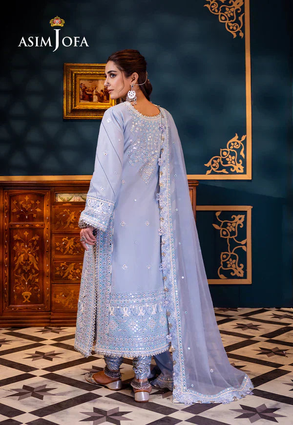 Asim Jofa | Fasana e Ishq Eid Luxury Lawn |AJFI-12 by Designer Asim Jofa - House of Maryam - Pakistani Designer Ethnic Wear in {{ shop.shopifyCountryName }}