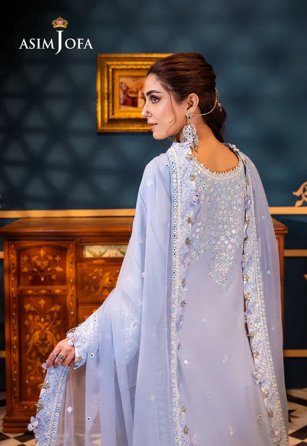 Asim Jofa | Fasana e Ishq Eid Luxury Lawn |AJFI-12 by Designer Asim Jofa - House of Maryam - Pakistani Designer Ethnic Wear in {{ shop.shopifyCountryName }}