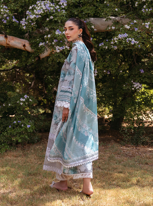 Zainab Chottani | Tahra Lawn 24 | ZINNIA - D 3B by Zainab Chottani - House of Maryam