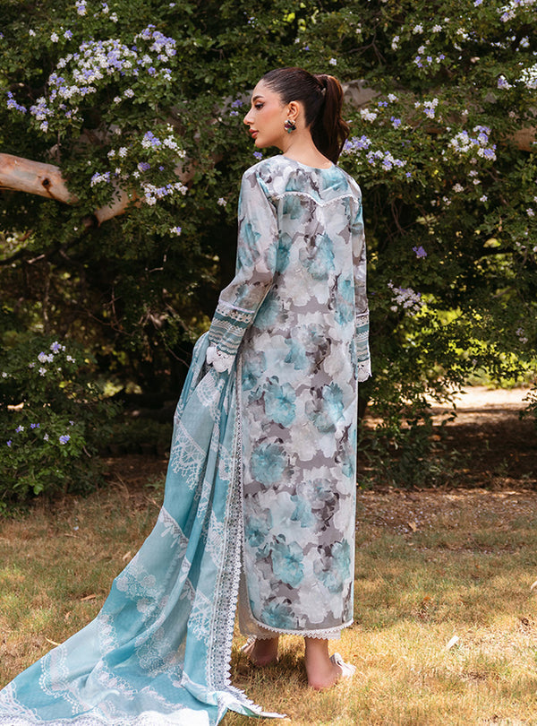 Zainab Chottani | Tahra Lawn 24 | ZINNIA - D 3B by Designer Zainab Chottani - House of Maryam - Pakistani Designer Ethnic Wear in {{ shop.shopifyCountryName }}